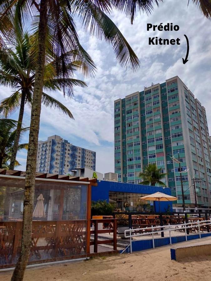 Kitnet Pe Na Areia- Guilhermina Praia Grande  Exteriér fotografie